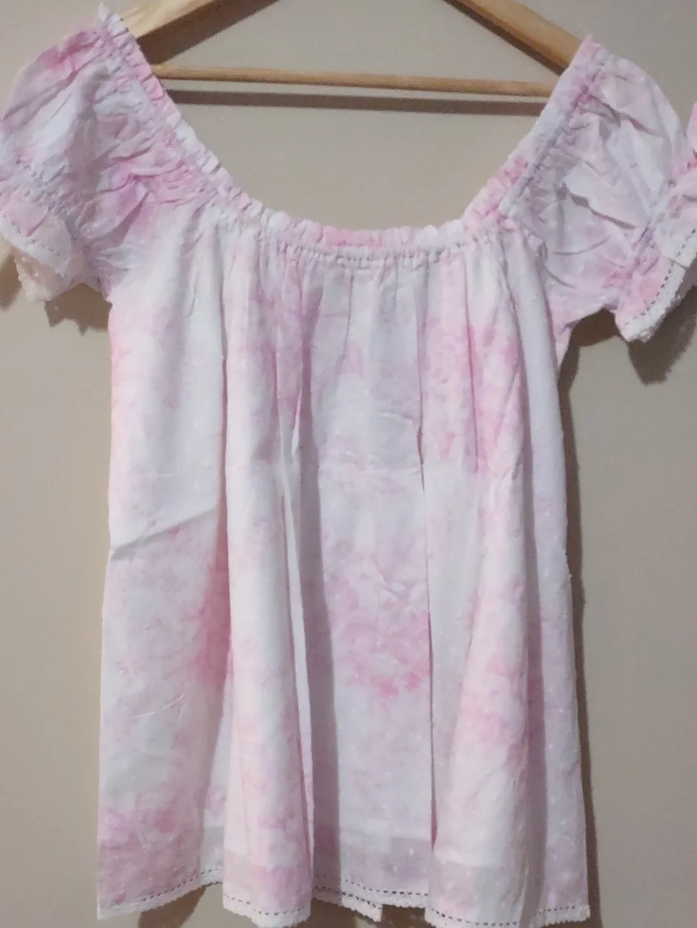 Brand New With Tags (NWT) Amy Jane London Gaia Ruffle Crop Top Size Small